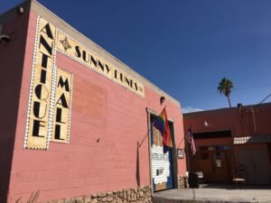 logo for sunny dunes antique mall